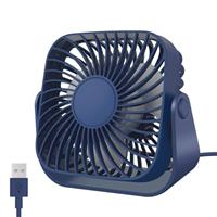 Jsdoin USB Fan USB Desk Small Desktop Cooling Mini Personal, 3 Speeds Desk Desktop Cooling Fan 360 Rotation Adjustment, Strong Wind Small Powerful for Office,Home,Outdoor