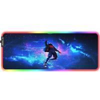 Bimormat XXLGaming RGB Mouse Mat,LED Anime Large Mouse Pad,8