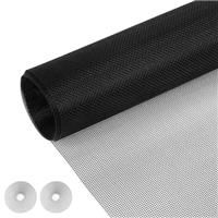 Fly Screens for Windows 120cm x 250cm with 7.5m Velcro Universal Fiberglass Window Screen Insect Mesh High Density Door and Window Fly Screens for Keep Bugs/Flys/Mosquitoes Outut