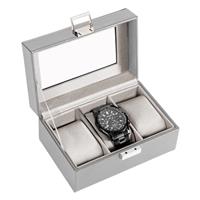 ProCase Watch Box for Men, Watch Display Case Mens Watch Box Organizer, Watch Cases for Men Watch Storage, Watch Holder Organizer with Glass Lid