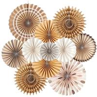 Hanging Paper Fans Set Classroom Decorations