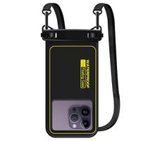 ANLEDDA Waterproof Floating Phone Pouch, IPX8 Universal Dry Bag Holder for Phones Up to 6.7 - Beach & Swimming Protection