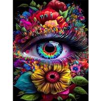 Pujeknm Paint by Numbers Kit for Adult 16x12inch