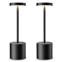 Cordless Table Lamp, Built-in 5000 mAh Battery with 3 Lighting Modes Dimmable LED Battery Recharging Desk Lamps, for Indoor and Outdoor