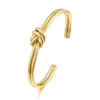 LILIE&WHITE Bangle Love Knot Gold Bangle Bracelets for Women