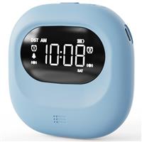 ROCAM Student Alarm Clock Powered by Rechargeable Battery, V