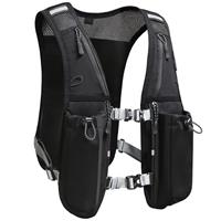Running Hydration Vest for Women and Men. Reflective, 8 Pocket, Quick dry, Water-Resistant, Breathable, Adjustable Backpack for Runs, Hiking, Cycling, Trails, Marathons