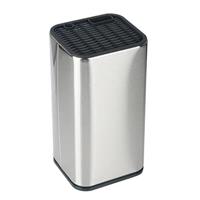 Stainless Steel Knife Block,Universal Knife Block Without Kn