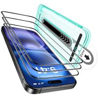 ESR 3 Pack for iPhone 14 Pro Max Privacy Screen Protector, Anti-spy Tempered-Glass Privacy Screen Protector with Flawless Fit Tray
