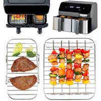 YQL Square Air Fryer Liners Silicone for Airfryer Baskets 3.