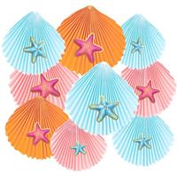 Hanging Paper Fans Set Classroom Decorations