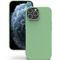 YATWIN Silicone Case for iPhone 12 Pro Max, Soft-Touch, Shockproof, DustProof, Antiskid Full Body Armour Phone Cover for Apple iPhone 12 Pro Max - Sky Blue