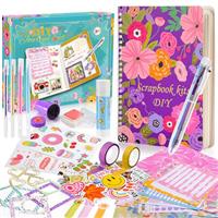 My Secret Flower Stationery Set for Girls, Girls Toys Age 5-12 Teenage Girls Gifts Girls Birthday Presents Toys for Girls Craft Kits for Kids 5-12 Year Old Girl Gifts