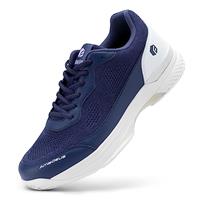 FitVille Mens Extra Wide Tennis Trainers Badminton Squash Shoes with Arch Support for Pickleball Volleyball