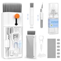 CleaniKu Keyboard Cleaner Laptop Cleaning Kit - 12 in 1 Computer Tech Cleaning Brush, Electronic Screen Cleaner with Multi-Function Cleaning Pen for MacBook, Tablet, iPhone, Earbuds, Camera, Lens
