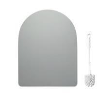 AQUALONA Premium Thermoplastic Toilet Seat - Soft Close - Hardwearing Seat with One Button Hinge Release - Oval Shaped - Easy to Clean - Simple Installation - Top and Bottom Fittings