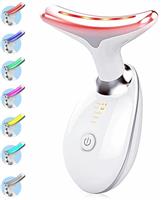 INTENSO Face Massager, Anti-Aging Neck Eye Massager with 7 Colors 3 Modes, Facial Massager for Skin Care, Anti-Wrinkle Device for Slimming Face