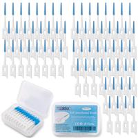 YEERSUO Soft Interdental Brushes, Dental Toothpicks Brushes Between Teeth, Tooth Floss Picks Disposable for Teeth Cleaning, Tooth Picks Cleaning Tool