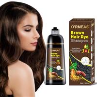 Hair Color Shampoo Instant Hair Dye Shampoo Hair Coloring in Minutes Natural and Long lasting colour Hair Dye Shampoo for Men and Women 500ML