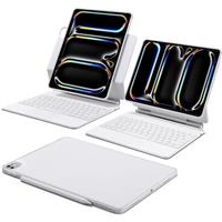 ESR iPad Pro 11 Inch Case with Keyboard (M4, 2024), iPad Pro 11(5th Gen) Keyboard Case with Easy-Set Magnetic Stand, Portrait/Landscape Modes, Removable Protective Case, Rebound 360 Series, Black