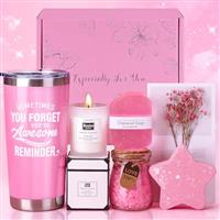 Birthday Pamper Package for Women - Unique Self Care Relaxation Spa Bath Set - Wellbeing Get Well Soon Gift for Her - Ladies Hamper for Friends, Mum, Sister, Wife