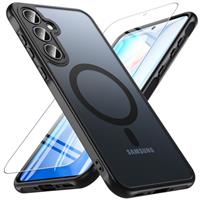 OWKEY Case for Samsung Galaxy A14 5G/4G with Built-in Screen Protector Anti-Scratch, 360 Degree Full Body Military Grade Rugged Phone Cover for Samsung Galaxy A14 5G/4G 6.6-Inch