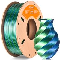 ERYONE Standard Silk PLA Filament 1.75mm, 3D Printer Filament Dual Silk PLA +/-0.03mm, Triple Silk P