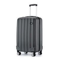 Kono Suitcase ABS Hard Shell Trolley Case Lightweight with 4 Wheels and Combination Lock