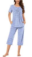 Bestbee Womens Dressy Chiffon Blouses 2024 Summer Short Slee