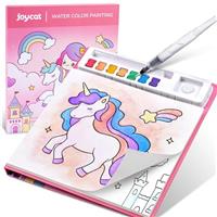 JoyCat Paint with Water Coloring Books for Toddlers, Watercolor Painting Sets for Kids Ages 3-5, 4-8, Unicorn Arts and Crafts Birthday Presents for Boys Girls