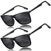 LEDING&BEST Polarised Sunglasses Men Women Driving Cycling Fishing Climbing Anti-glare UV400 Protection TR90 Unbreakable Frame Sports Travel Sun Glasses