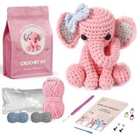 Ktmeor Crochet Kit for Beginners,Crochet Starter Kit for Beginners Adults and Teens with Step-by-Step Video Tutorials,DIY Knitting Supplies