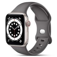 CeMiKa Compatible with Apple Watch Strap 38mm 40mm 41mm 42mm 44mm 45mm 46mm 49mm, Soft Silicone Sport Band Replacement Straps Compatible with iWatch SE Series 10 9 8 7 6 5 4 3 2 1 for Women Men