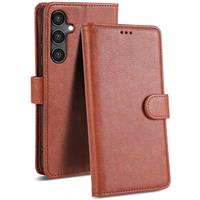 Case Collection for Samsung Galaxy S23 FE Phone Case - Premium Leather Folio Flip Cover | RFID-Technology | Kickstand | Money and Card Holder Wallet | Compatible with Samsung S23 FE Case