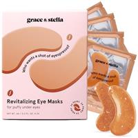 Under Eye Gel Patches with Peptides - Firming Under Eye Patches for Dark Circles - Iridescent Eye Patches for Puffy Eyes - Eye Patch with Rice Extract - Vegan Eye Masks Skincare, 24 Pairs