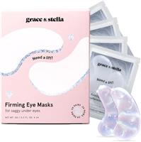 Under Eye Gel Patches with Peptides - Firming Under Eye Patches for Dark Circles - Iridescent Eye Patches for Puffy Eyes - Eye Patch with Rice Extract - Vegan Eye Masks Skincare, 24 Pairs