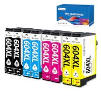 603XL Ink Cartridges 8-Packs Compatible for Epson 603XL Ink Cartridges Multipack for Expression XP-2100 XP-2105 XP-2150 XP-3100 XP-3150 XP-4100 WorkForce WF-2810 WF-2820 WF-2830 WF-2835 WF-2850