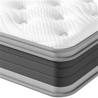 Aotumm Ciort Double Mattresses 27cm - 10.6 Inch Medium Firm Double Mattress With Breathable Foam And Pocket Spring For Cool Comfort Sleep, Innerspring Hybrid Mattress Double (135 * 190 * 27cm)