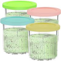 AUMUA Replacement Tubs and Lids for Ninja CREAMi Ice Cream Maker