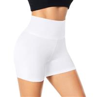 BLONGW Cycling Shorts Women- High Waisted Biker Shorts Tummy Control Black Yoga Gym Workout Athletic Running Sports Short Leggings UK
