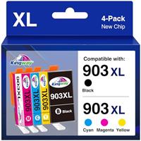 KINGWAY LC3219XL Ink Cartridges for Brother LC3217 LC3219XL Ink Cartridges Multipack