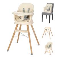 Ezebaby Baby High Chair, High Chairs for Babies and Toddlers with Adjustable Legs, Portable 6-in-1 Convertible to Booster Seat for Dining Table