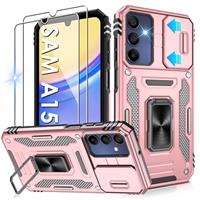 Jshru for Samsung S25 Ultra Case with Screen Protector | Cam