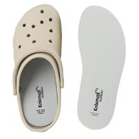Knixmax Outdoor 2 Pair Unisex Extra Thin Insoles for Crocs Clogs, Comfort Inserts for Birkenstock Insole, Garden Shoes, Water Shoes, Sockless Shoe Pads for Women Men Kids Size 1-13