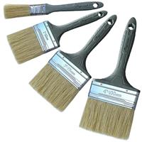 Magimate Stain Brush Set Assorted Pack Comprehensive Paint Brush Variety with Large and Small Bristle Flat Brushes for Wall Trim, Fence Staining, House Touch-Ups, Furniture Painting