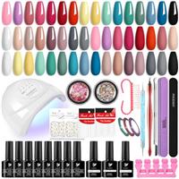 Phoenixy Gel Nail Polish Set with 48W U V Lamp Starter Kit
