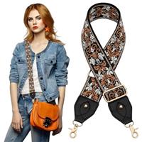 Bag Straps for Crossbody Handbags with Golden Hooks Adjustab