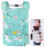 Bebamour Baby Doll Carrier for Kids Baby Doll Accesorries Storage Bag Backpack Stuffed Toys Carrier Doll Baby Carrier