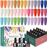 Phoenixy Gel Nail Polish Set - 24 Pcs 8ml Gel Nail Polish Kit