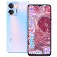 OUKITEL C36 Sim-free Unlocked Mobile Phones Upgrade Version 12GB RAM 128GB ROM Android 13 Smartphone, Octa-Core, 5150mAh battery, 6.56 inch HD+ Display, 4G Dual SIM, Face ID&Fingerprint, GPS